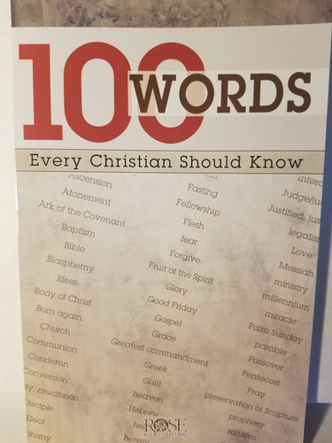 Pamphlet 100 Words